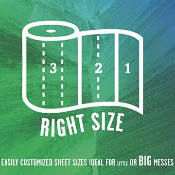 Seventh Generation Paper Towels, 100% Recycled Paper, 2-Ply, 6 Roll, 6 Count (Pack of 2)