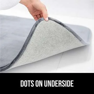 Gorilla Grip Soft Memory Foam Bath Rugs - Absorbent and Durable