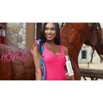 Infinity Sun, Glow on the Go | Self Tanner Bronze Mousse | Sunless Tanner for all Skin Tones | Natural Glow Instant Sun | Quick Dry, Streak Free | Rapid 2 Hour Self-Tanning, 7Oz