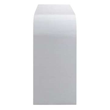 Tov Furniture Hump Wooden 54" Console Table (White) | Living Room Accent Table | Entryway Table