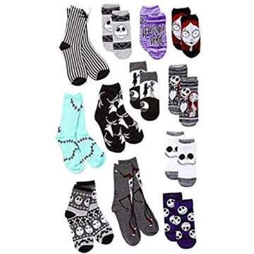 Disney Unisex-Adult Nightmare Before Christmas 12 Days Advent Box