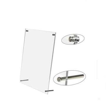 Modern Acrylic Photo Frame - Desktop/Free Standing (8x10 inch)