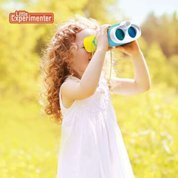 Night Vision Binoculars for Kids Binocular Toys Christmas Stocking Stuffers Gift Ideas, with Flash L...