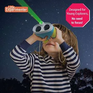 Night Vision Binoculars for Kids Binocular Toys Christmas Stocking Stuffers Gift Ideas, with Flash Light & Face Comfort Rubber Learning & Educational STEM Gifts for Boys & Girls Ages 3 4 5 6 Years Old