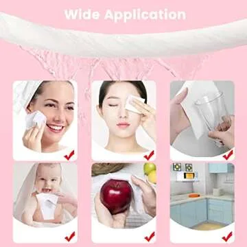 GXF Compressed Towel Portable Cotton Hypoallergenic Washcloths