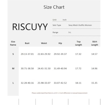 RISCUYY Sexy Two Piece Outfits for Women Going Out