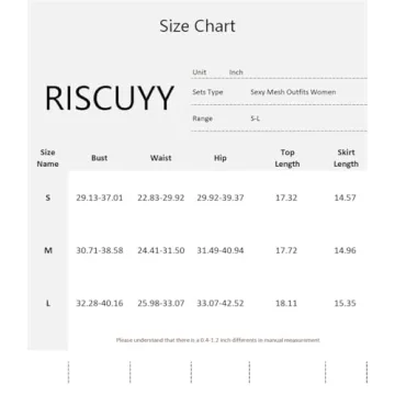 RISCUYY Sexy Two Piece Outfits for Women Going Out