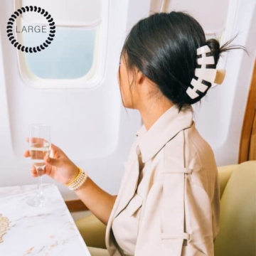 TELETIES Large Hair Clip - Ultimate Grip for Thick Hair