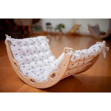 Small Montessori Rocker Arch and Star Pillow