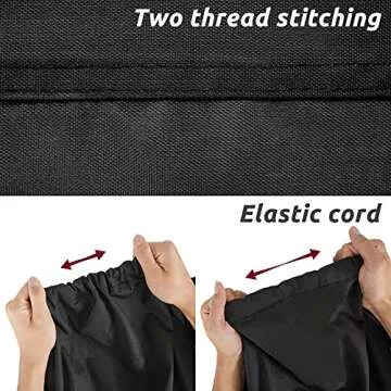 Mancro 17-19ft Waterproof Boat Cover, Heavy Duty Protection