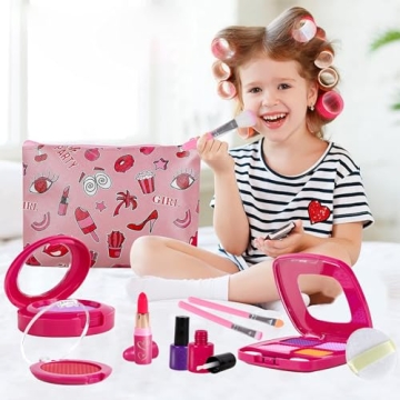 RONGGE Pretend Play Makeup Toys for Kids Ages 3-8