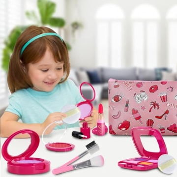 RONGGE Pretend Play Makeup Toys for Kids Ages 3-8