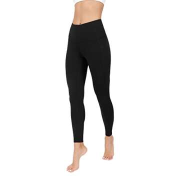 90 Degree By Reflex Power Flex Yoga Pants - High Waist Squat Proof Ankle Leggings With Pockets for W...
