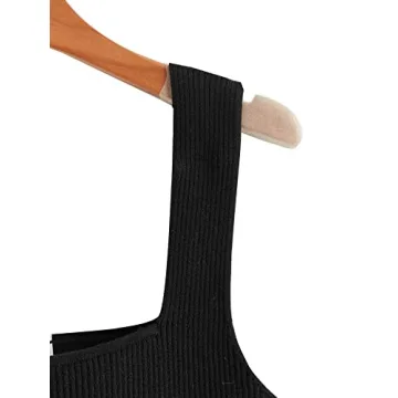 Trendy Ribbed Crop Top Tank for Women by Verdusa