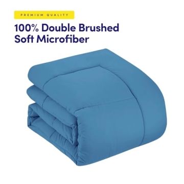 Cozy Twin XL College Bedding Comforter Set 5 Piece