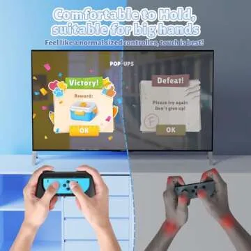 FASTSNAIL Nintendo Switch Grips for Ultimate Comfort