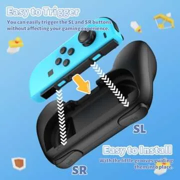 FASTSNAIL Nintendo Switch Grips for Ultimate Comfort
