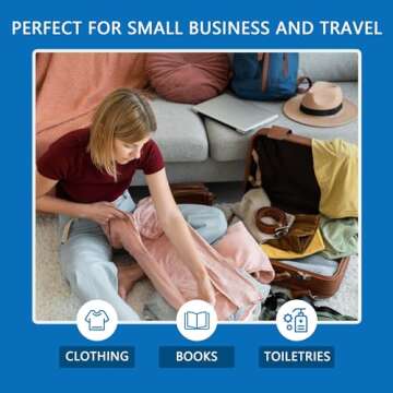 Small Plastic Bags, 300 PCS Mini Baggies 3 Assorted Sizes 2x2 2x3 3x4 Inch. Mini Jewelry Bags Reclosable, Clear Zip Bags (Large)