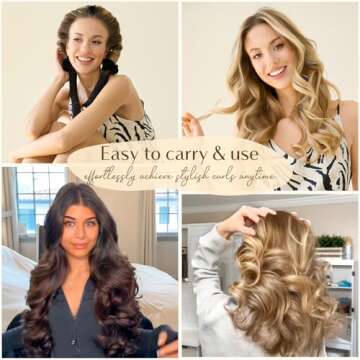 YANIBEST Heatless Hair Curler for Beautiful Curls