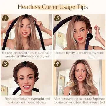 YANIBEST Heatless Hair Curler for Beautiful Curls