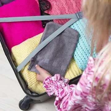 Soft Absorbent Bath Mitts - Pack of 6 for Everyone