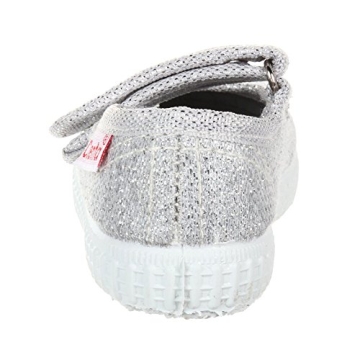 Cienta Girls Mary Jane Shoes - Silver Toddler Design