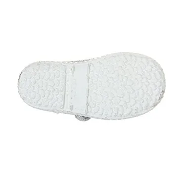 Cienta Girls Mary Jane Shoes - Silver Toddler Design