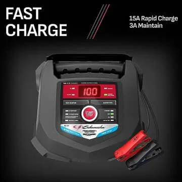 Schumacher SC1280 15 Amp Fully Automatic Car Battery Charger