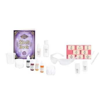 Magic Mixies Magic Potion Kit. Use The Spell Book to Mix Ingredients to Create Over 70 Magic Potions. Make Potions That Fizz, Bubble and Magically Change Form! Gifts for Kids, Ages 8+