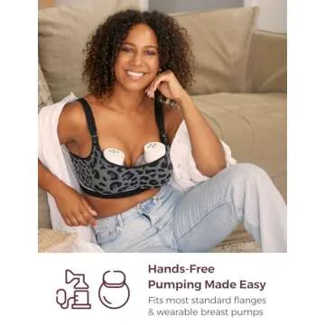 Momcozy 4-in-1 Pumping Bra - Stylish & Functional