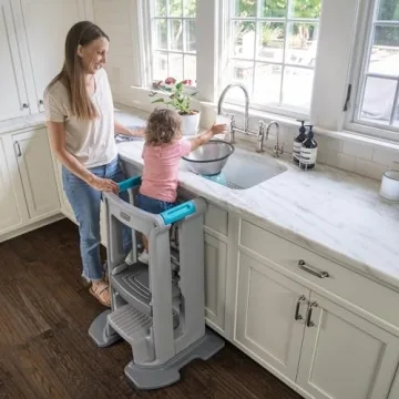 Simplay3 Toddler Tower for Safe Kitchen Fun