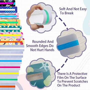 16 Piece Guided Reading Highlight Strips for Students