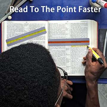 16 Piece Guided Reading Highlight Strips for Students