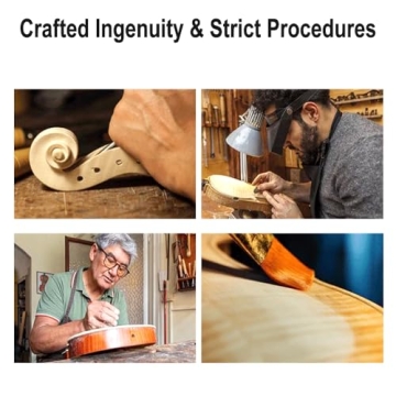 Yinfente 5 String Electric Violin | Maple Spruce Wood