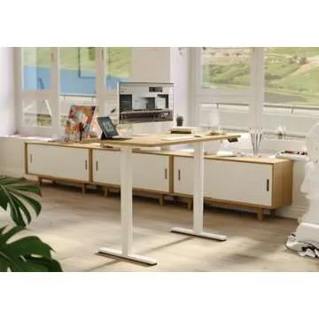 Claiks Adjustable Electric Standing Desk for Home Office