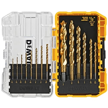 DEWALT 14-Piece Titanium Drill Bit Set