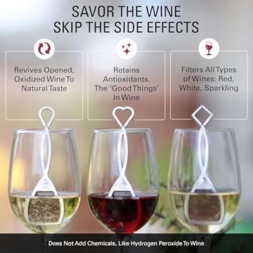 PureWine Silver & Gold Wand Filters for Allergies and Sensitivities