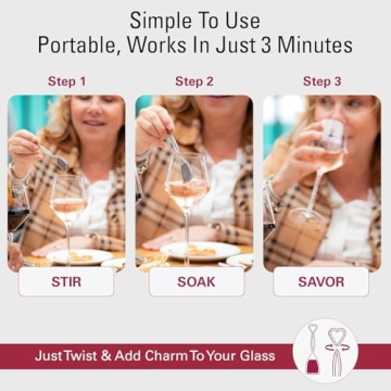 PureWine Silver & Gold Wand Filters for Allergies and Sensitivities