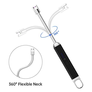 Rechargeable USB Candle Lighter with Flexible Long Neck