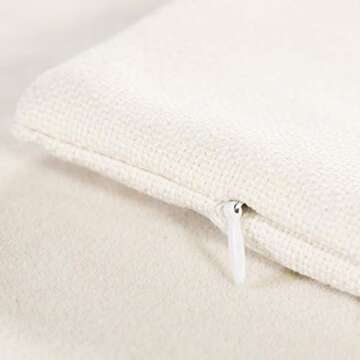 Happily Ever After Farmhouse Pillow Covers Housewarming Present Cushion Cover Home for Couch Vintage Cotton inch