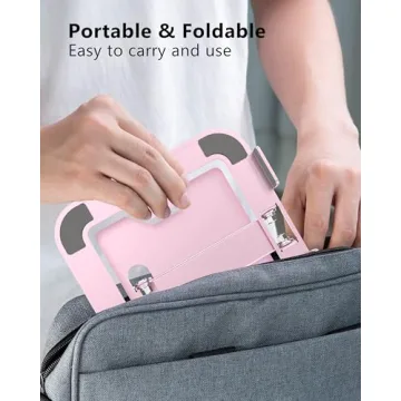 JCZT Adjustable Laptop Stand - Ergonomic & Foldable