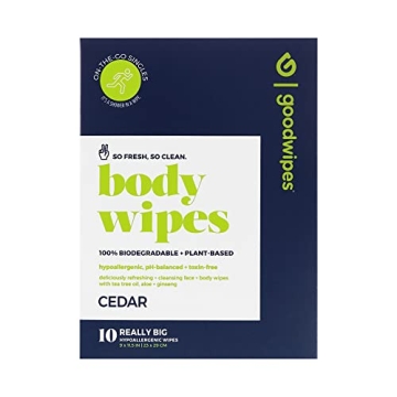 Goodwipes Really Big Body Wipes for Refreshing Cleanliness