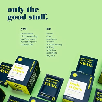 Goodwipes Really Big Body Wipes for Refreshing Cleanliness