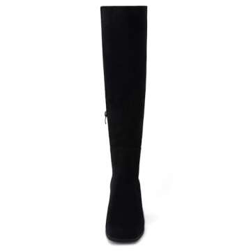 Coutgo Knee High Boots for Comfort and Style