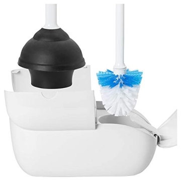 OXO Good Grips Toilet Brush & Plunger Set for Stylish Bathrooms