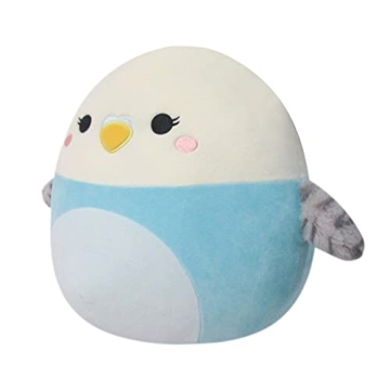Squishmallows 14-Inch Tycho Plush - Huggable Blue Parakeet