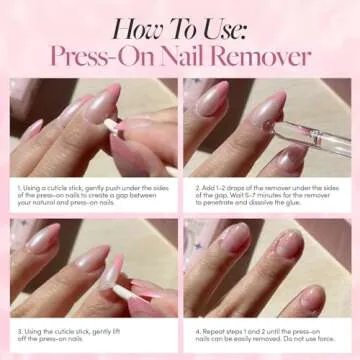Glamnetic Press On Nail Remover Serum – Quick & Gentle