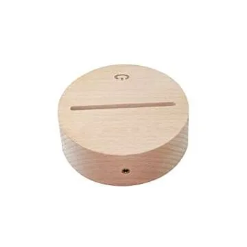 HYNNIO 3D LED Night Light with Remote & Color Options