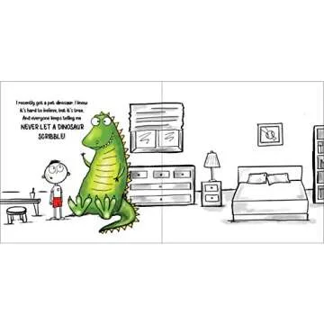 Interactive Dinosaur Drawing Book for Kids