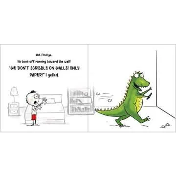 Interactive Dinosaur Drawing Book for Kids